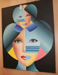 Untitled by Anthony John Gray, oil on canvas, sold Jan 2018