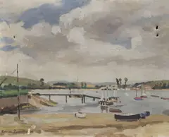 Untitled by Adrian Maurice Daintrey, oil on canvas, sold Jan 2018