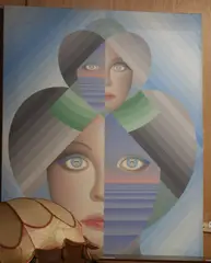 Untitled by Anthony John Gray, oil on canvas, sold Jan 2018