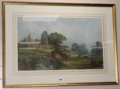 Untitled by John Faulkner, watercolour, sold Jan 2018