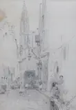 Untitled by Walter Osborne, pencil, sold Jan 2018