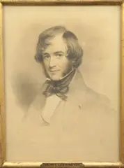 Sir Francis Doyle, Aubrey de Vere, Henry Lushington & another by Eden Upton Eddis, pencil, sold Jan 2018