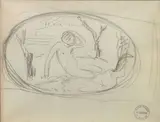 Untitled by Henri Lebasque, pencil, sold Dec 2017