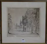 Dieppeinscribed and dated 1867 by Walter John Trower, 1867, ink, offered Dec 2017