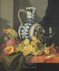 Untitled by Edward Ladell, oil on canvas, sold Nov 2017
