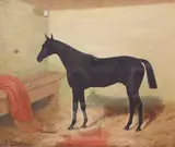 Untitled by George Paice, oil on canvas, sold Nov 2017