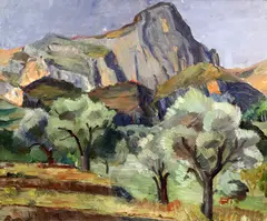 Untitled by Joseph Berges, oil on canvas, sold Nov 2017