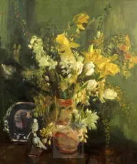Untitled by Violet McDougall, oil on canvas, sold Nov 2017