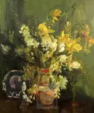 Untitled by Violet McDougall, oil on canvas, sold Nov 2017