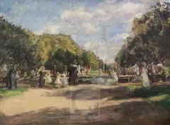 Untitled by Ethel Walker, oil on canvas, sold Nov 2017