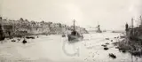 EtchingValetta Harbour by William Lionel Wyllie, etching, sold Nov 2017