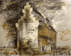LithographWillington Dovecote by John Piper, lithograph, sold Nov 2017