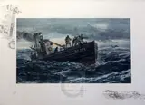 Gentlemen unafraid' signed in pencil 18.5 x 26.5in by Charles Johnson Payne, print, sold Nov 2017