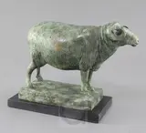 Ram by Geraldine Knight, bronze, sold Nov 2017