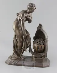 Untitled by Julien Caussé, bronze, sold Nov 2017