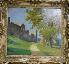 Athol, Scotland signed and dated '30 15 x 17in by William Miller Fraser, oil on board, sold Nov 2017