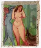 of nude figures by Xavier Longobardi, oil on canvas, offered Sep 2015