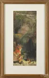 impressionist landscape by Marie Wilner, oil on paper, sold Jun 2015