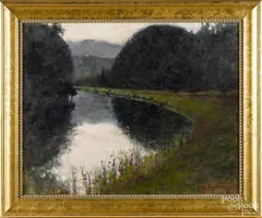 Untitled by Anthony Michael, oil on canvas, sold Jun 2015