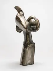 Winged Hybrid by Richard Hunt, 1973, welded steel, sold May 2023