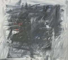 Othello by Michael Loew, 1960, oil on canvas, sold May 2023