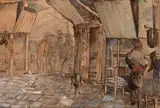 Ruelle à Smyrne by Jean Emile Laboureur, Encre et aquarelle, sold Jun 2022