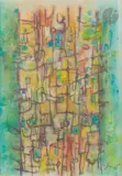 Composition by Gustave Singier, Aquarelle, sold Jun 2022