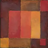 Composition orange by Léon Gischia, Gouache, sold Dec 2009