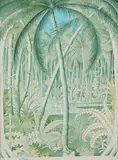 Adam et Ève revisités by Albert Dubout, 1950, Aquarelle, sold Dec 2018