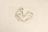 Femme en berceau bras droit levé au dessus de l’épaule by Aristide Maillol, Lithographie sur chine gris, sold Nov 2018