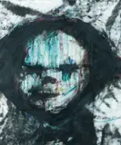 Goya série by Arnulf Rainer, 1983, Technique mixte sur photographie, sold Oct 2018