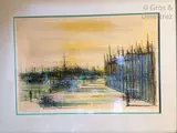 Scène de Port by Jean Carzou, Lithographie, sold Jul 2018