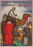 Sans titre by Jeanne Thil, Affiche «Algérie-Tunisie-Maroc par la Transatlantique», sold Jun 2018