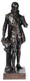 Ambroise Paré by Emile Louis Picault, Bronze à patine brun foncé, sold Sep 2011