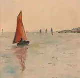 Voilier by Albert Marquet, Aquarelle sur papier, sold Jun 2011