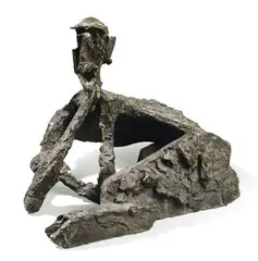 Composition by Robert Couturier, Epreuve en bronze, sold Jun 2011