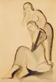 Femme by Maria Lagorio, 1926, Aquarelle sur papier, sold Jun 2011