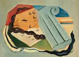 Composition à la colonne by Maria Lagorio, 1929, Gouache sur papier, sold Jun 2011