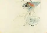 Sans titre by Pat Andrea, 1969, Gouache et mine de plomb sur papier, sold Jun 2011