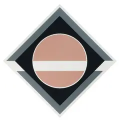 Composition by Gilbert Decock, 1989, Gouache sur papier marouflée sur panneau, sold Jun 2011