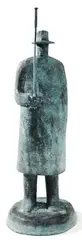 La petite pluie by Jean-Michel Folon, 1999, Bronze à patine verte, sold Jun 2011