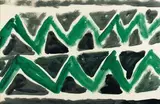 Sans titre by Jean-Pierre Pincemin, Gouache sur papier, sold Jun 2011