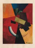 Untitled by Ivan Kliun, 1921, Gouache sur papier, sold Jun 2011