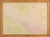 Nu by Ernst Fuchs, 1962, Crayon de couleurs sur toile, sold Jun 2011