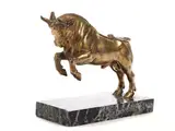 Untitled by Steigender Stier, bronze, offered Sep 2022