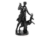 Untitled by Bronzestatue der Jagdgöttin Diana, bronze, sold Dec 2018