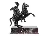 Untitled by Verwundete Amazone zu Pferd, bronze, offered Jun 2024