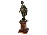 Untitled by Museale Kleinbronze des 17. Jahrhunderts Geschaffen zur Ehrung des berühmten Gemmenschneiders Valerio Belli il Vicentino, bronze, offered Sep 2017