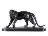 Panther by Irénée Rochard, bronze, offered Dec 2025