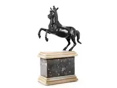 Untitled by Steigendes Pferd, bronze, sold Apr 2022